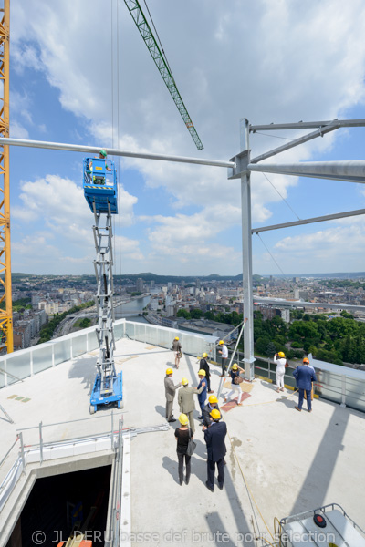 tour des finances à Liège